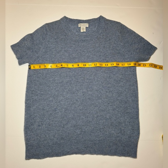 Oats cashmere size M blue top - Picture 3 of 4